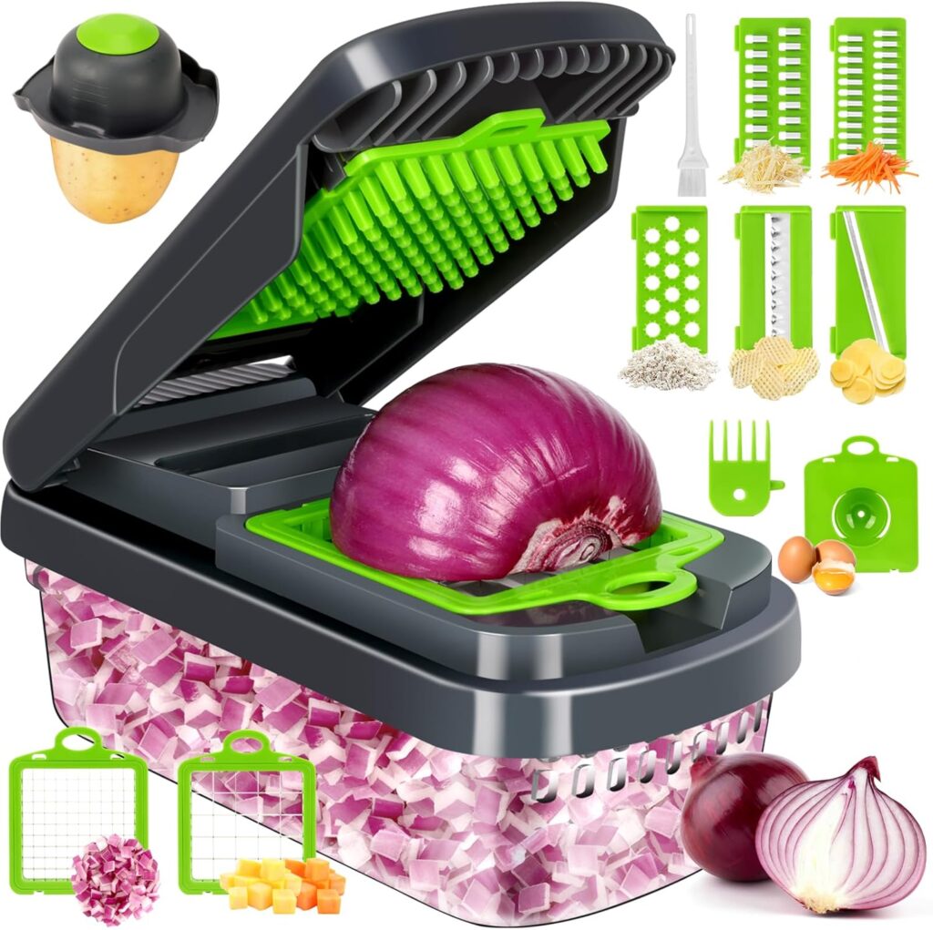 Vegetable Chopper,12-in-1